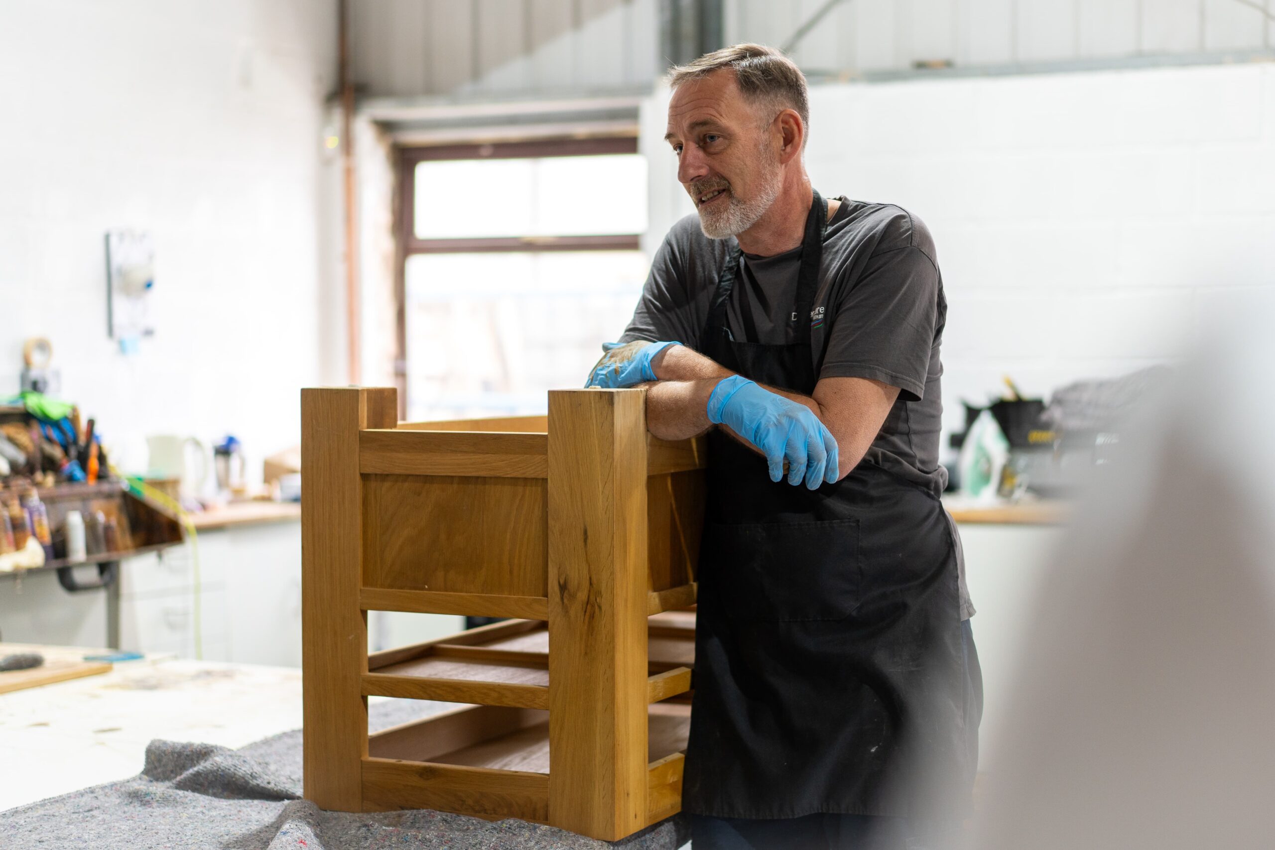 DisasterCare Furniture Restoration Demonstration